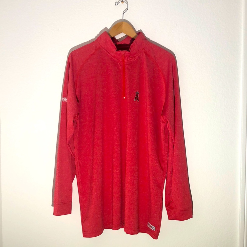 STITCHES athletic gear long sleeve zip up.